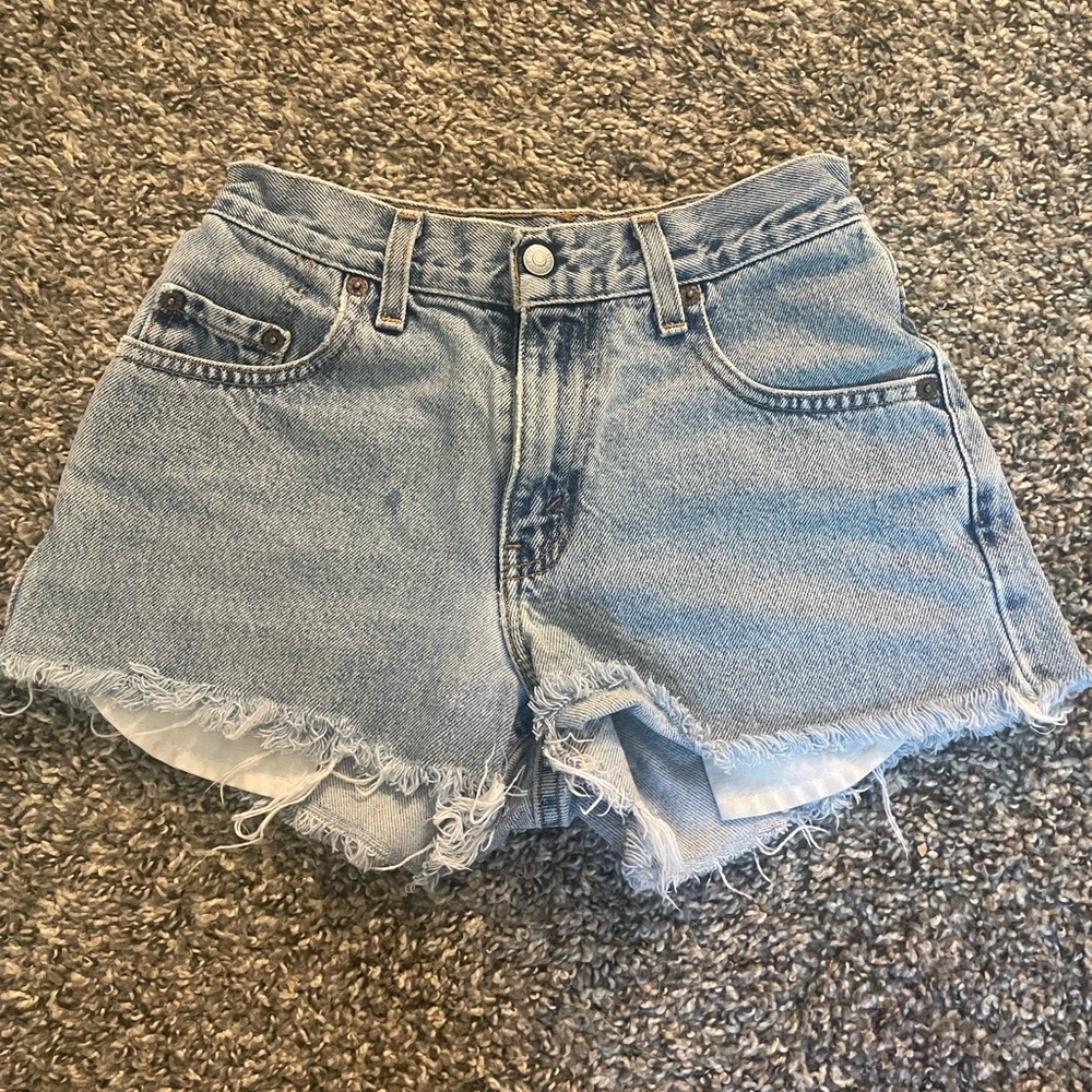 Levi Jean Shorts - Size small